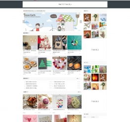 手工甜品休闲食品类网站织梦模板 独立手机模板